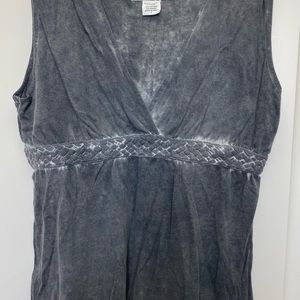 Billabong Black Shirt - Sleeveless - Size: Large